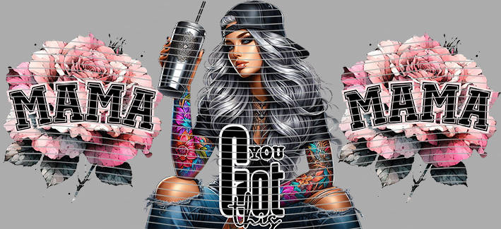 16oz Sunflower Girl-SU-210